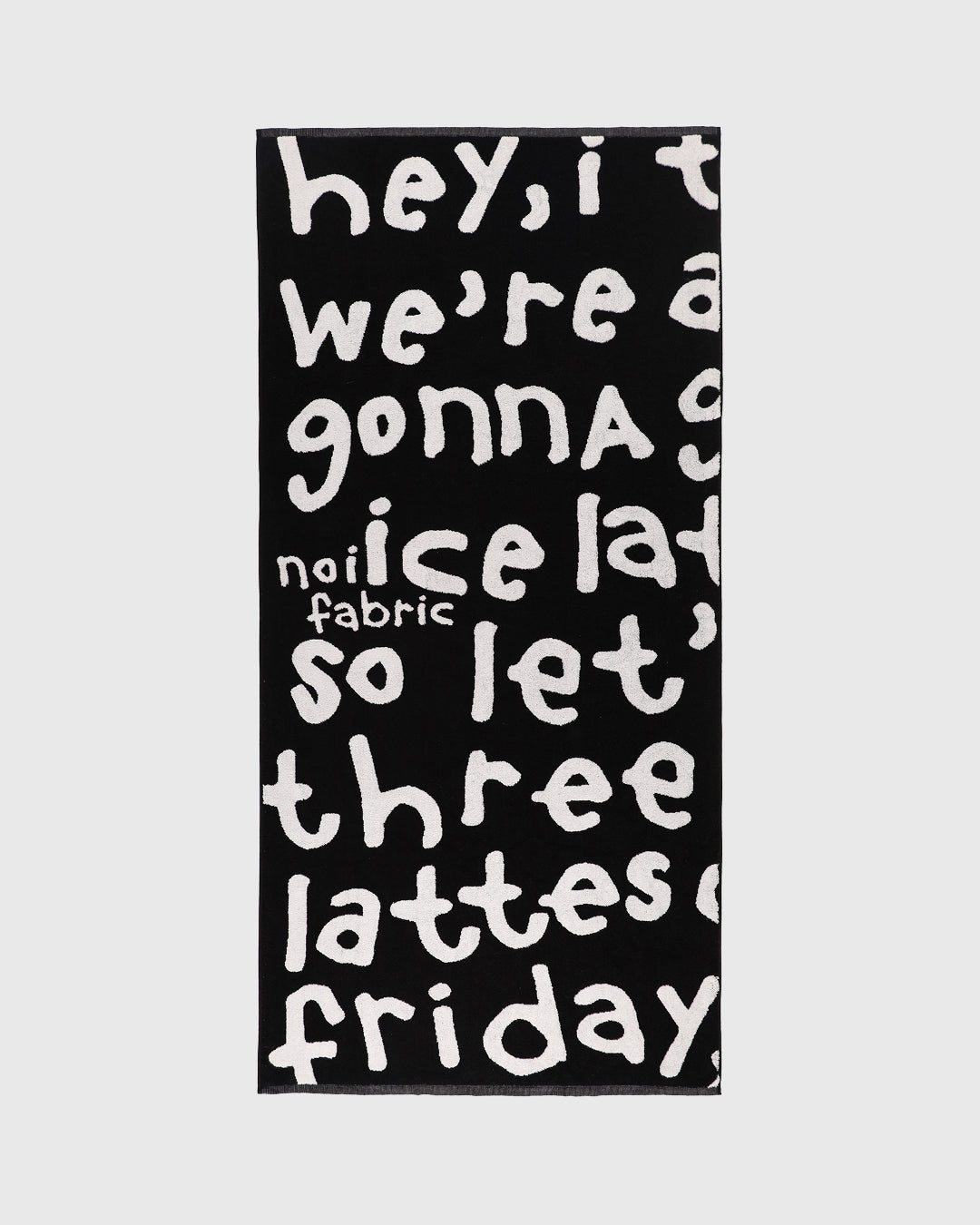 MFD Typo Beach Towel