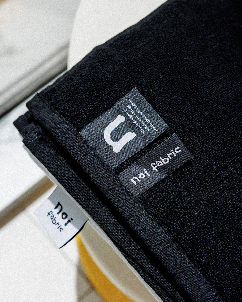 Essential	 Face Towel (Black)
