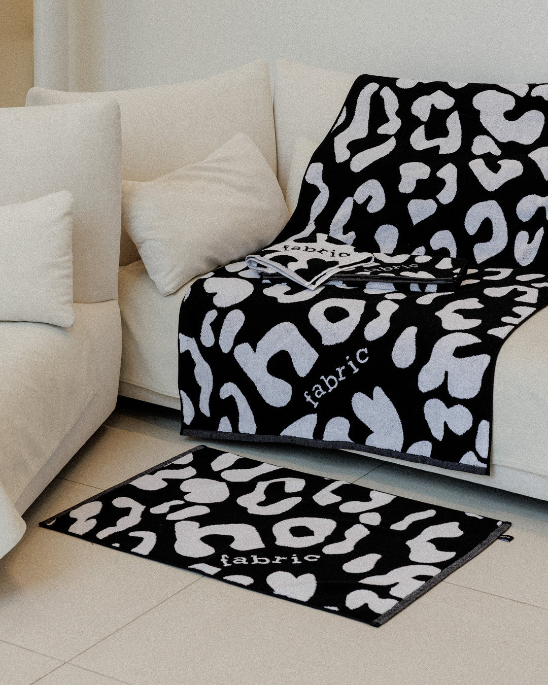 Leopard Foot Towel